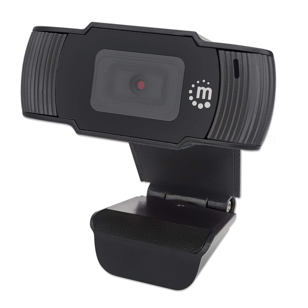 WEBCAM-USB-MANHATTAN--FHD-1920X1080-1080P,-MICROFONO-INTEGRATO,-BLACK